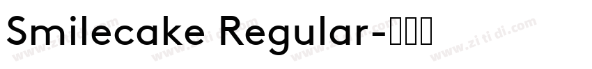 Smilecake Regular字体转换